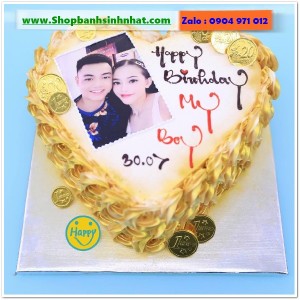 Bánh Sinh Nhật In Hình Ảnh - H635